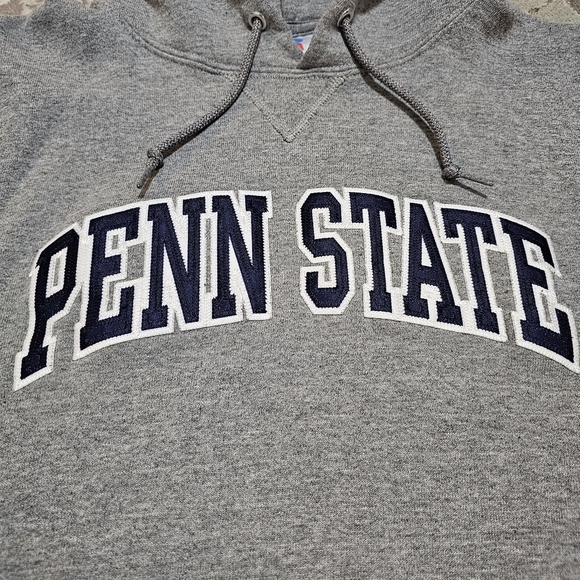 Russell Atheltic Gray Penn State Hoodie - Picture 3 of 4